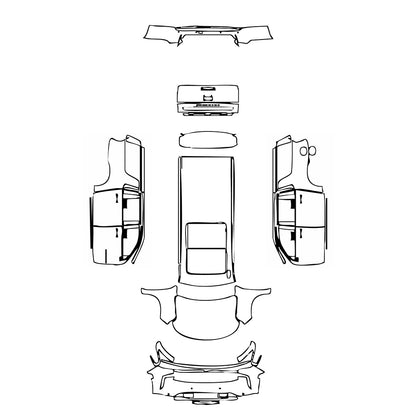 Pre-Cut PPF Chevrolet Suburban RST 2023 - PPF-Kits