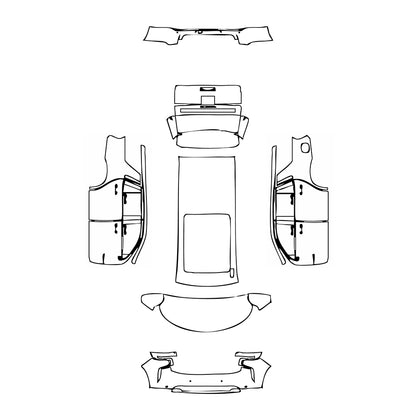 Pre-Cut PPF Chevrolet Tahoe High Country 2024 - PPF-Kits