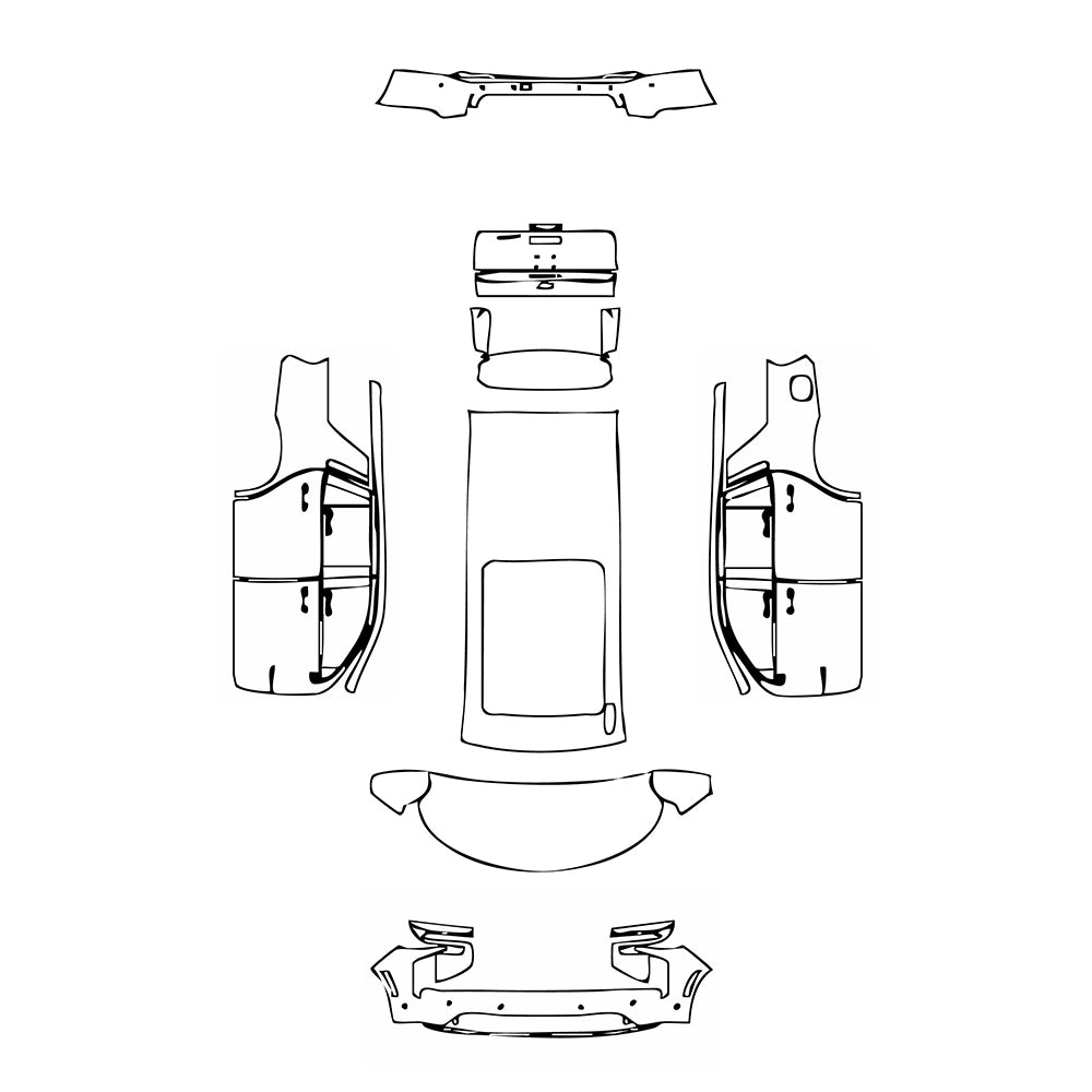 Voorgesneden PPF Chevrolet Tahoe High Country 2025