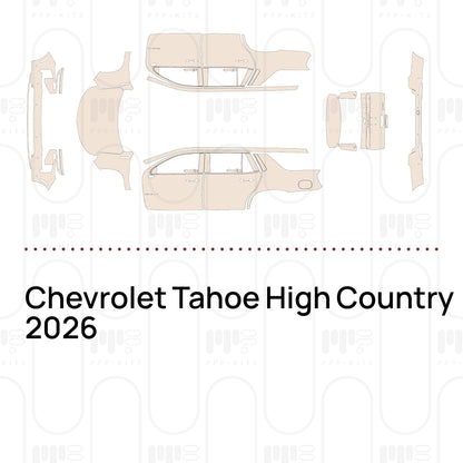 Voorgesneden PPF Chevrolet Tahoe High Country 2026
