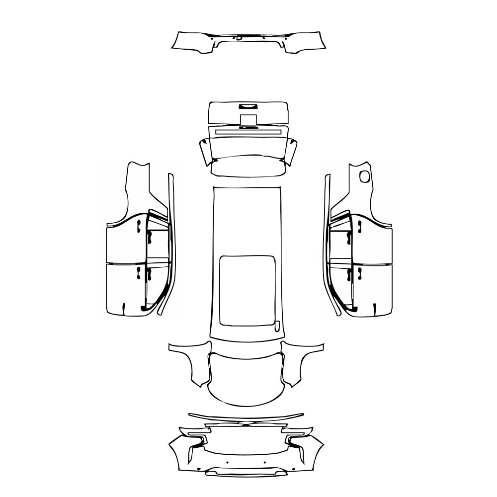 Pre-Cut PPF Chevrolet Tahoe Premier 2023 - PPF-Kits