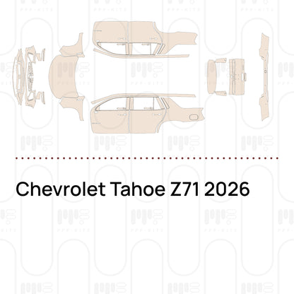 Voorgesneden PPF Chevrolet Tahoe Z71 2026