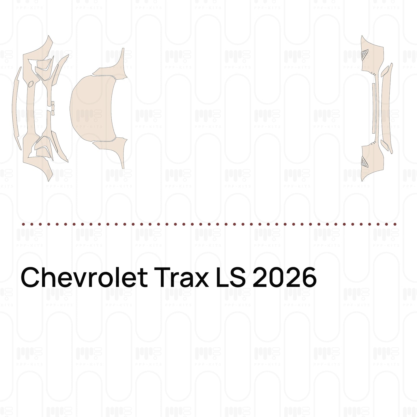 Voorgesneden PPF Chevrolet Trax LS 2026