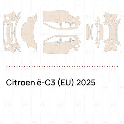 Voorgesneden PPF Citroen ��-C3 (EU) 2025