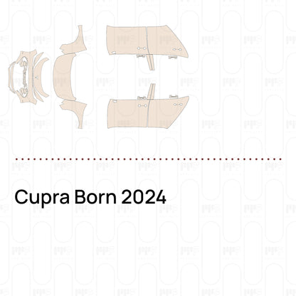 Voorgesneden PPF Cupra Born 2024
