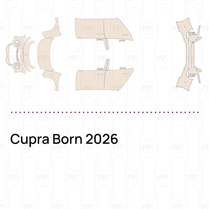 Voorgesneden PPF Cupra Born 2026
