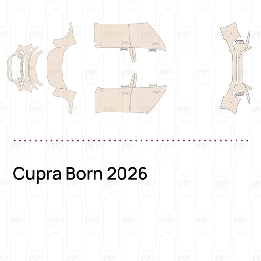 Voorgesneden PPF Cupra Born 2026