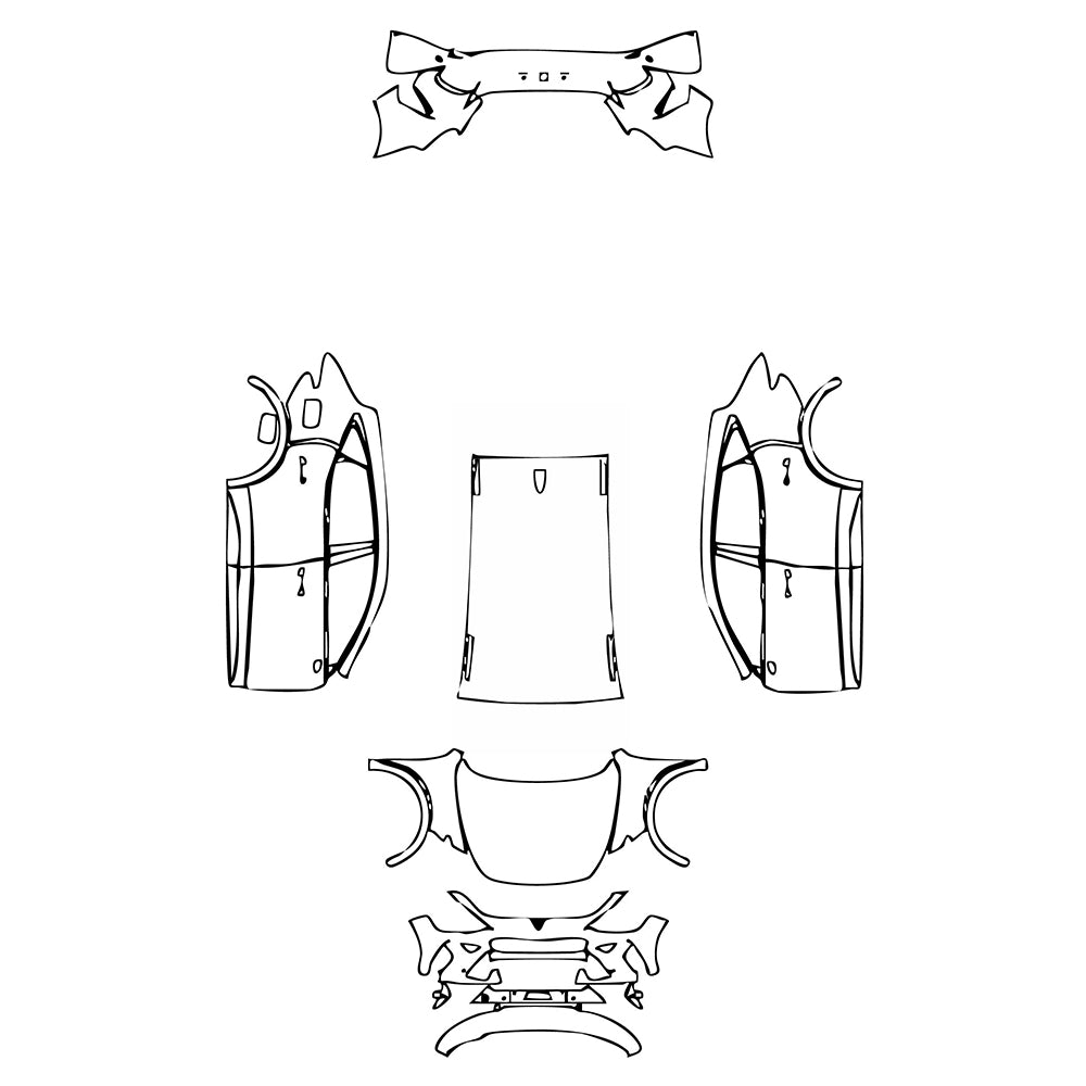 Voorgesneden PPF Cupra Formentor 2025