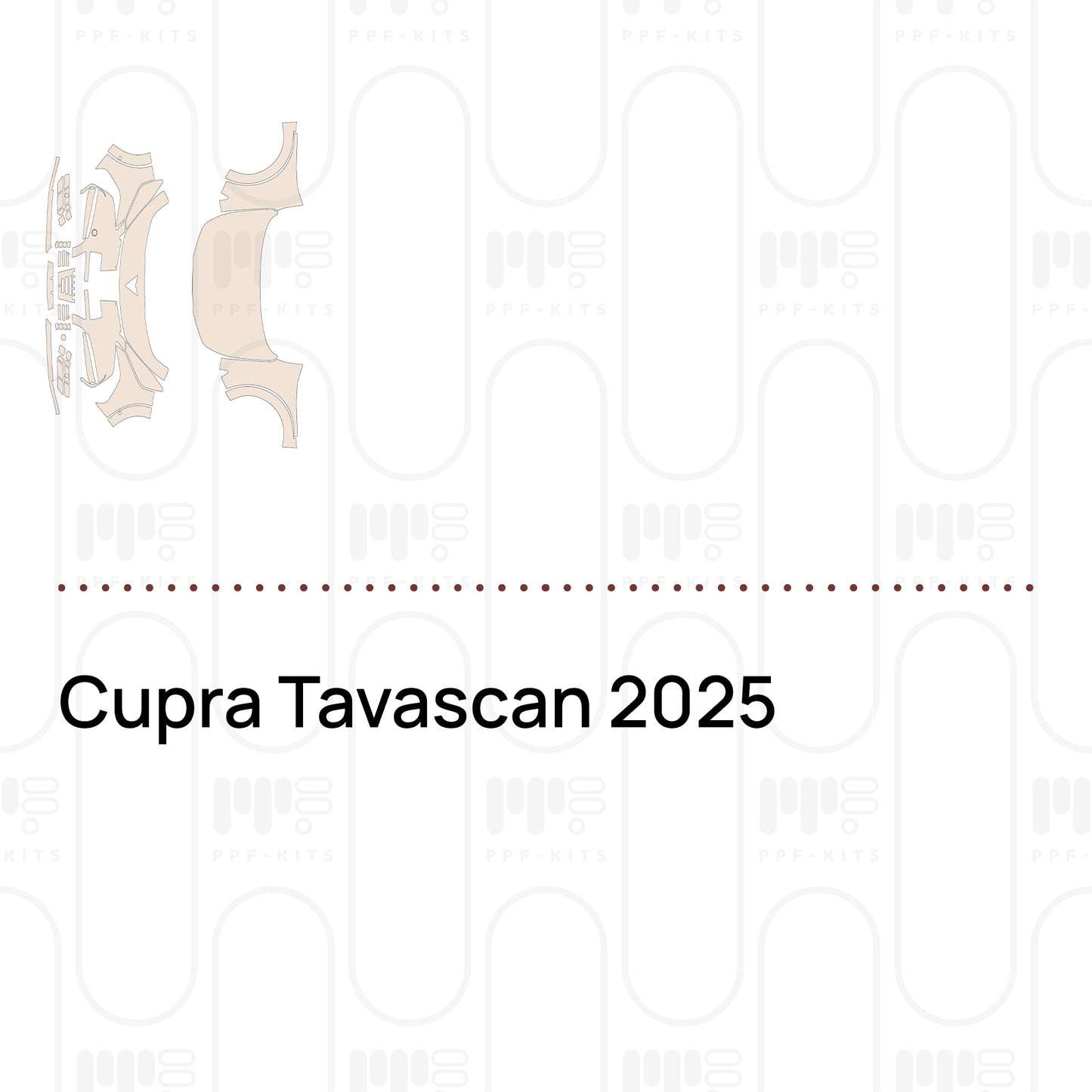 Voorgesneden PPF Cupra Tavascan 2025