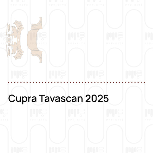Cupra Tavascan 2025 – Voorgesneden PPF-lakbeschermingsfolie