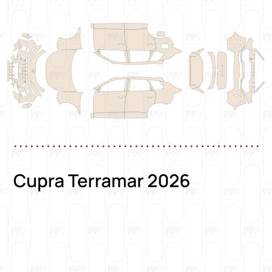 Voorgesneden PPF Cupra Terramar 2026
