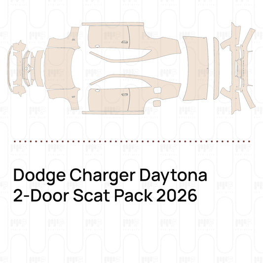 Voorgesneden PPF Dodge Charger Daytona 2-Door Scat Pack 2026