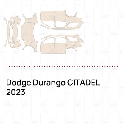 Voorgesneden PPF Dodge Durango CITADEL 2023