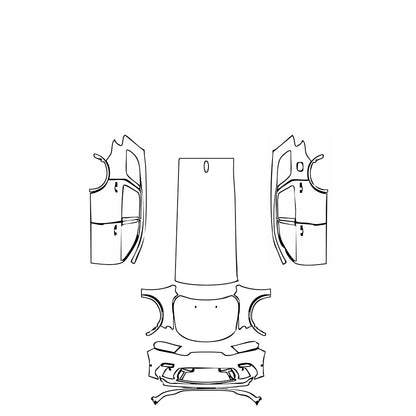 Pre-Cut PPF Dodge Durango CITADEL 2024 - PPF-Kits