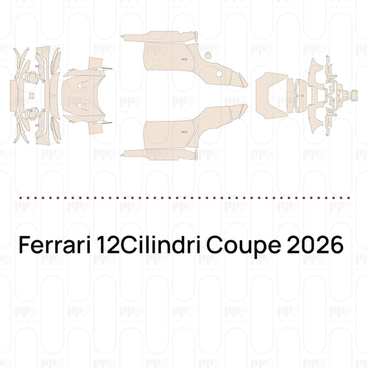 Voorgesneden PPF Ferrari 12Cilindri Coupe 2026