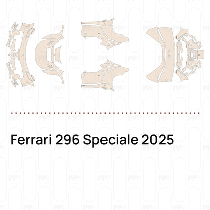 Voorgesneden PPF Ferrari 296 Speciale 2025