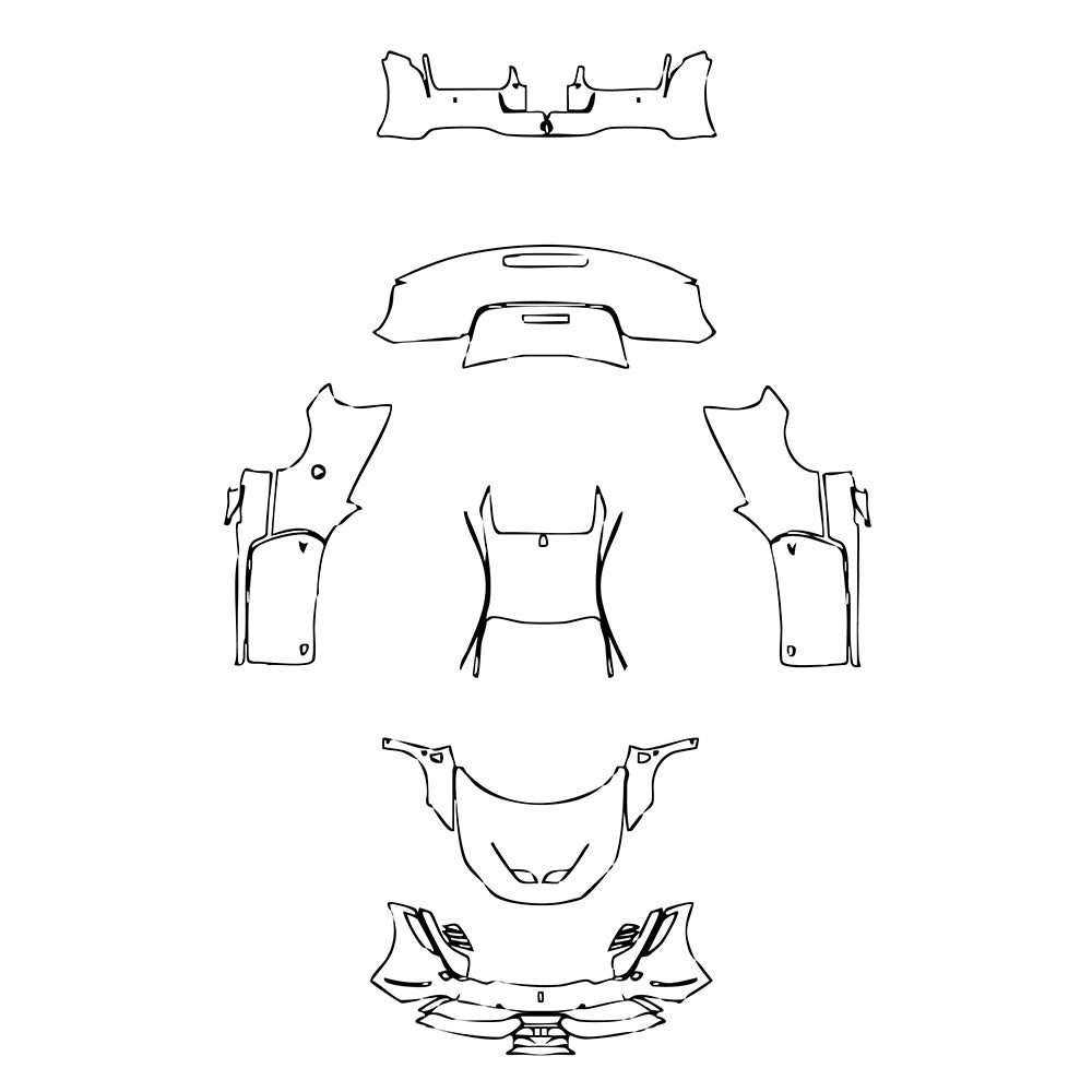 Pre-Cut PPF Ferrari 458 Speciale 2014 - PPF-Kits