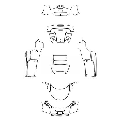 Pre-Cut PPF Ferrari 458 Spider 2014 - PPF-Kits