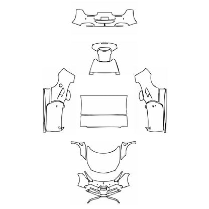Pre-Cut PPF Ferrari 488 Spider 2016 - PPF-Kits