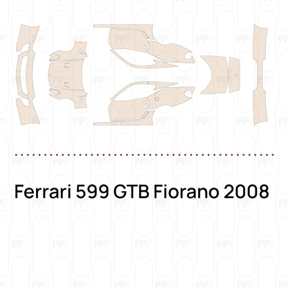 Voorgesneden PPF Ferrari 599 GTB Fiorano 2008