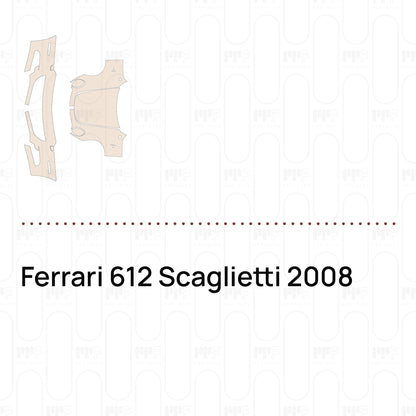 Voorgesneden PPF Ferrari 612 Scaglietti 2008