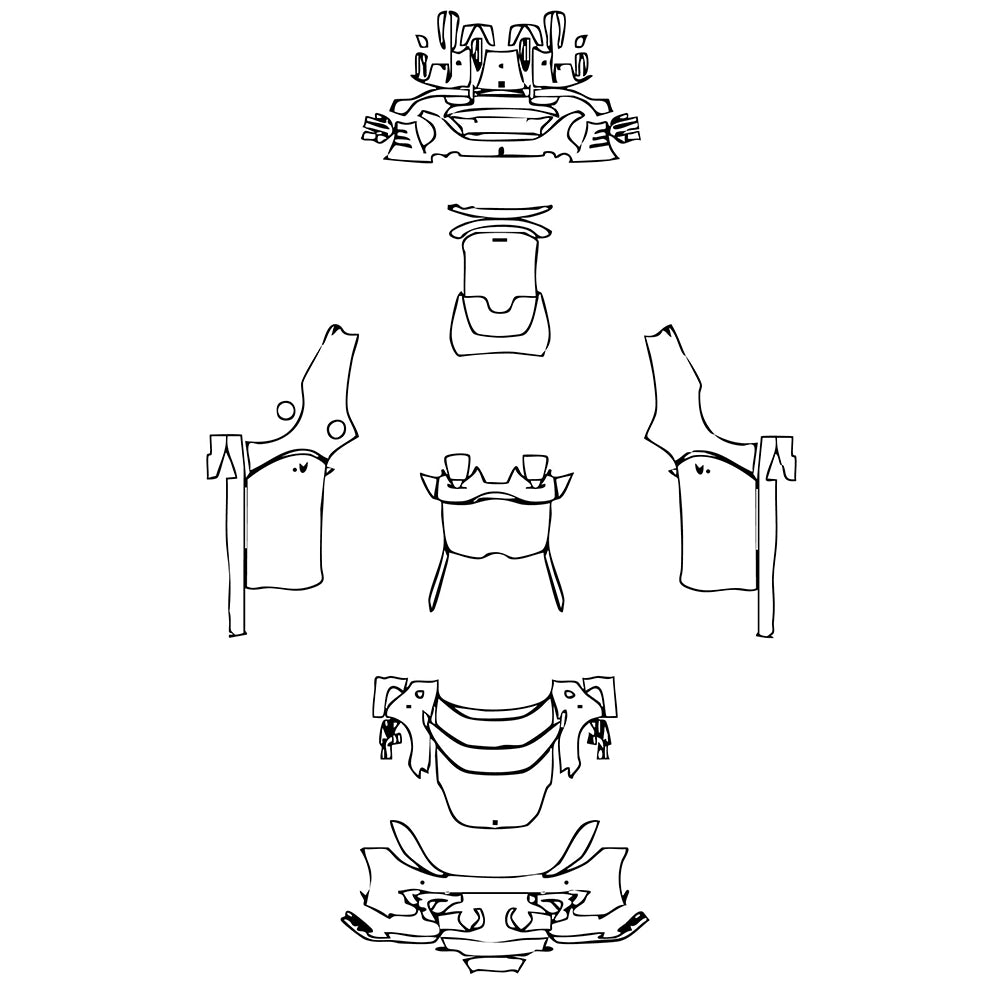 Pre-Cut PPF Ferrari 812 competizioneA 2023 - PPF-Kits
