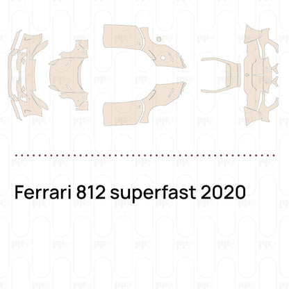 Voorgesneden PPF Ferrari 812 superfast 2020
