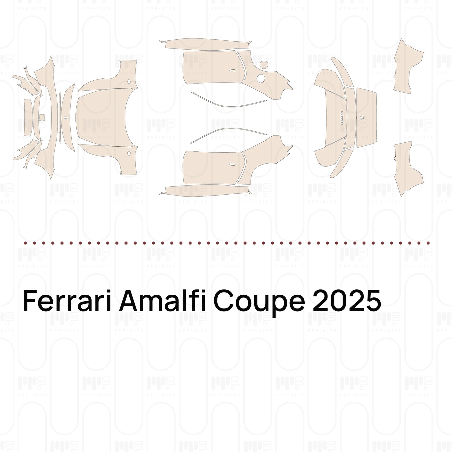 Pre-Cut PPF Ferrari Amalfi Coupe 2025
