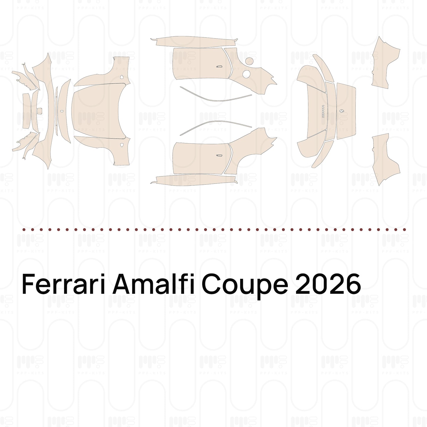 Pre-Cut PPF Ferrari Amalfi Coupe 2026