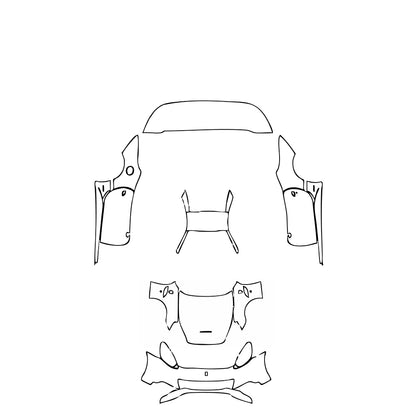 Pre-Cut PPF Ferrari California 2014 - PPF-Kits