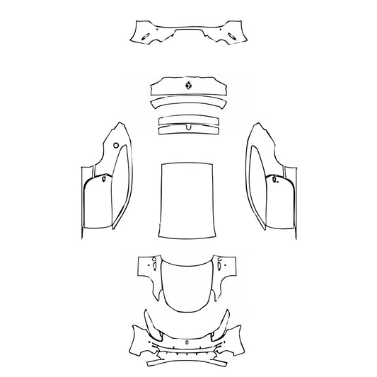 Pre-Cut PPF Ferrari FF 2013 - PPF-Kits