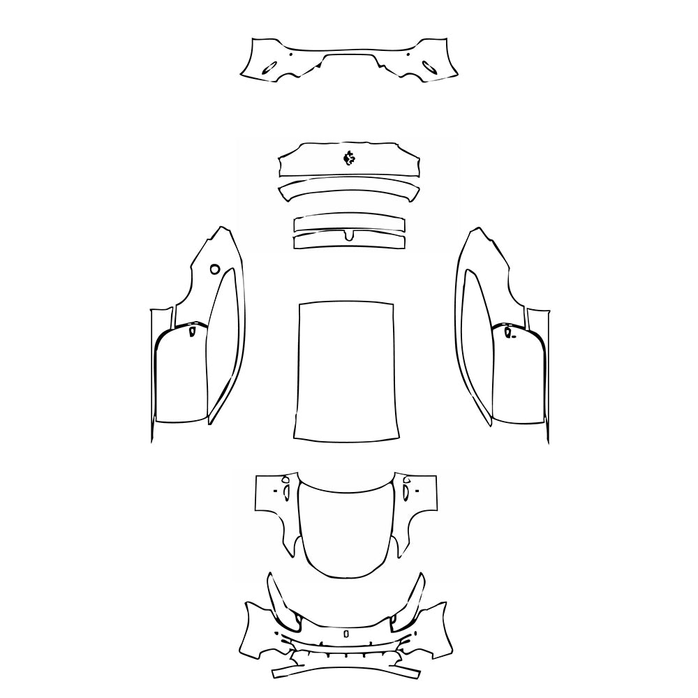 Pre-Cut PPF Ferrari FF 2015 - PPF-Kits