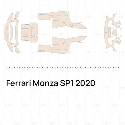 Voorgesneden PPF Ferrari Monza SP1 2020