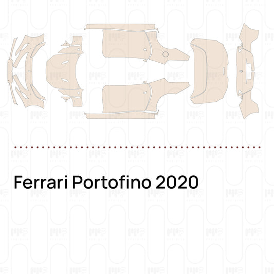 Voorgesneden PPF Ferrari Portofino 2020