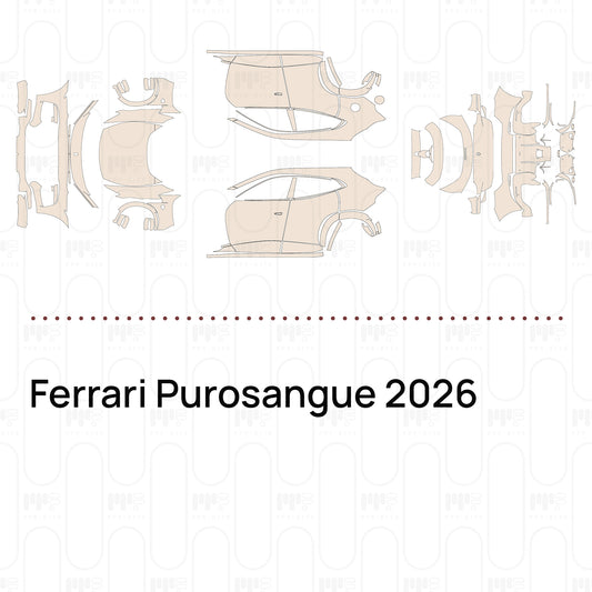 Voorgesneden PPF Ferrari Purosangue 2026