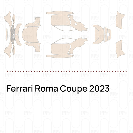 Voorgesneden PPF Ferrari Roma Coupe 2023