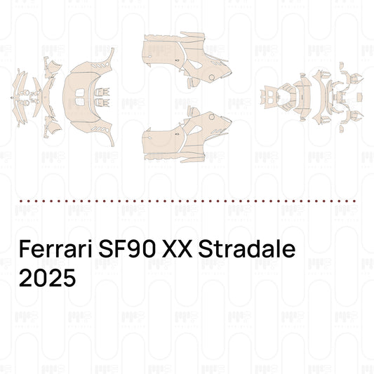 Voorgesneden PPF Ferrari SF90 XX Stradale 2025
