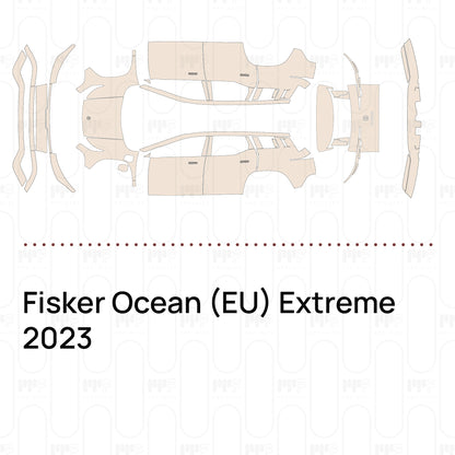 Voorgesneden PPF Fisker Ocean (EU) Extreme 2023