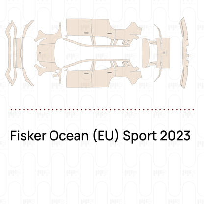 Voorgesneden PPF Fisker Ocean (EU) Sport 2023