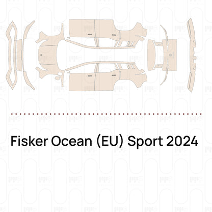 Voorgesneden PPF Fisker Ocean (EU) Sport 2024