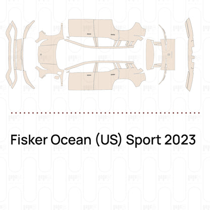 Voorgesneden PPF Fisker Ocean (US) Sport 2023