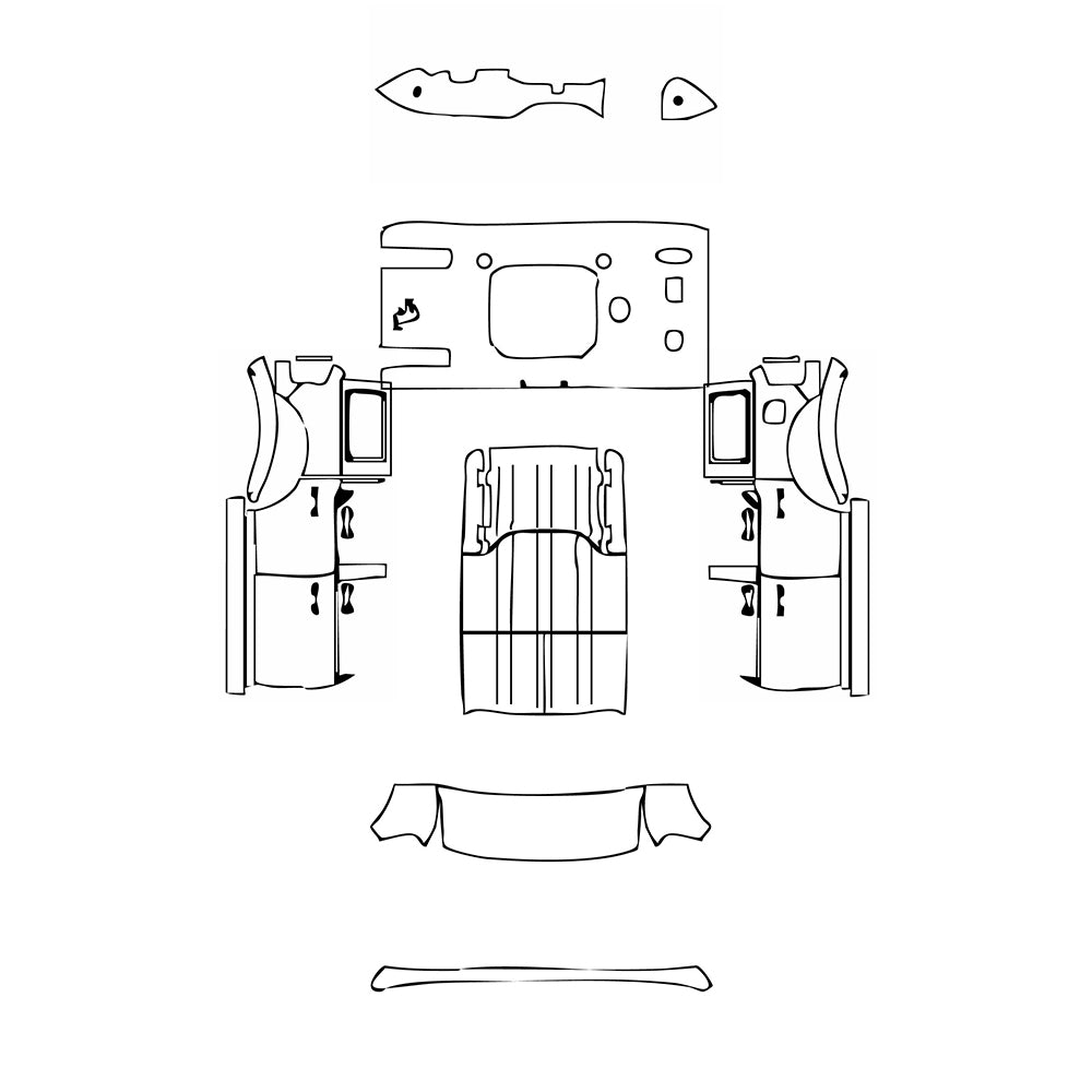 Pre-Cut PPF Ford Bronco 4 Door Badlands 2022 - PPF-Kits