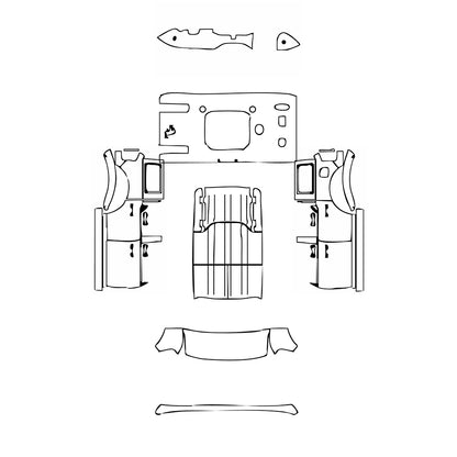 Pre-Cut PPF Ford Bronco 4 Door Badlands 2022 - PPF-Kits