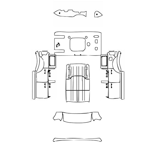 Pre-Cut PPF Ford Bronco 4 Door Badlands 2024 - PPF-Kits