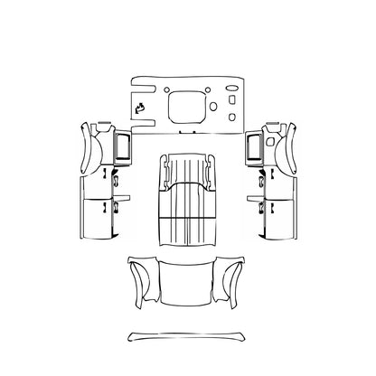 Pre-Cut PPF Ford Bronco 4 Door Base 2023 - PPF-Kits