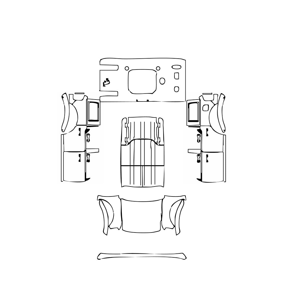 Pre-Cut PPF Ford Bronco 4 Door Big Bend 2023 - PPF-Kits