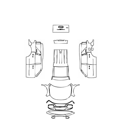 Pre-Cut PPF Ford Bronco Sport Badlands 2023 - PPF-Kits