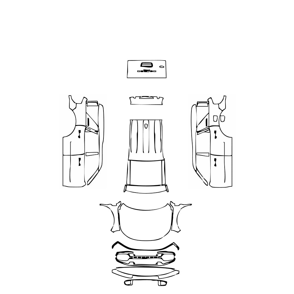 Pre-Cut PPF Ford Bronco Sport Heritage Limited 2024 - PPF-Kits