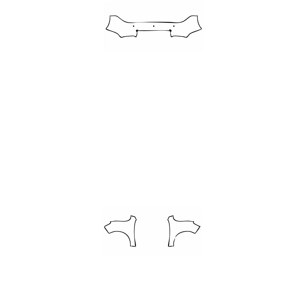 Pre-Cut PPF Ford Escort Base 2019 - PPF-Kits