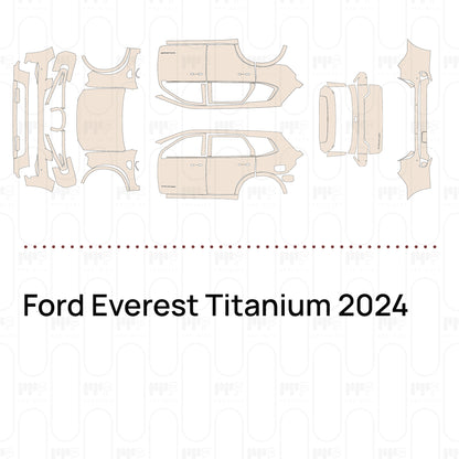Voorgesneden PPF Ford Everest Titanium 2024